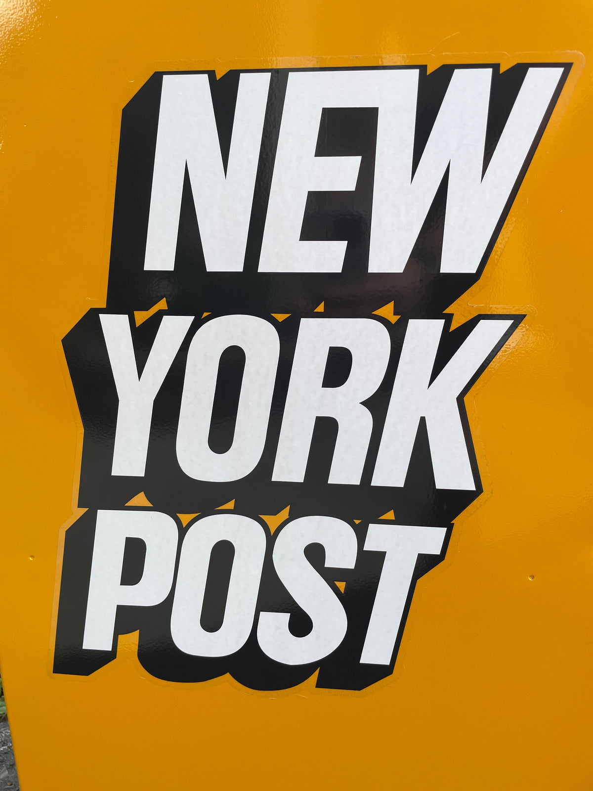 New York Post Vinyl Record Stand
