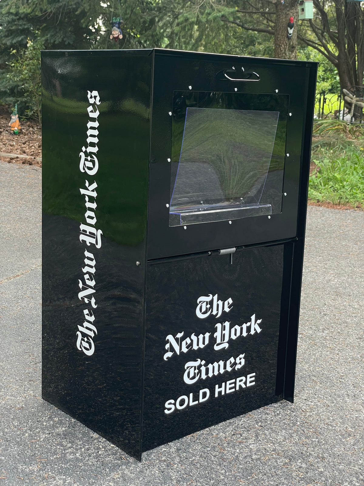 New York Times Vinyl Record Stand