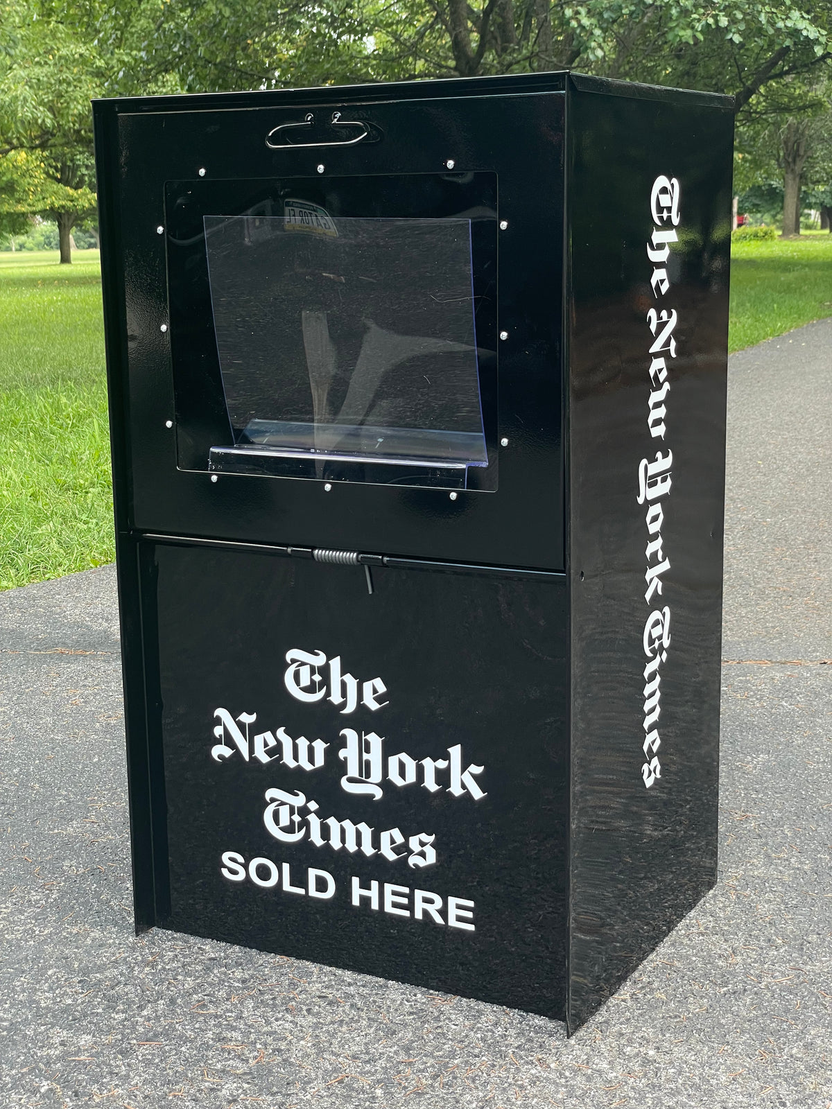 New York Times Vinyl Record Stand