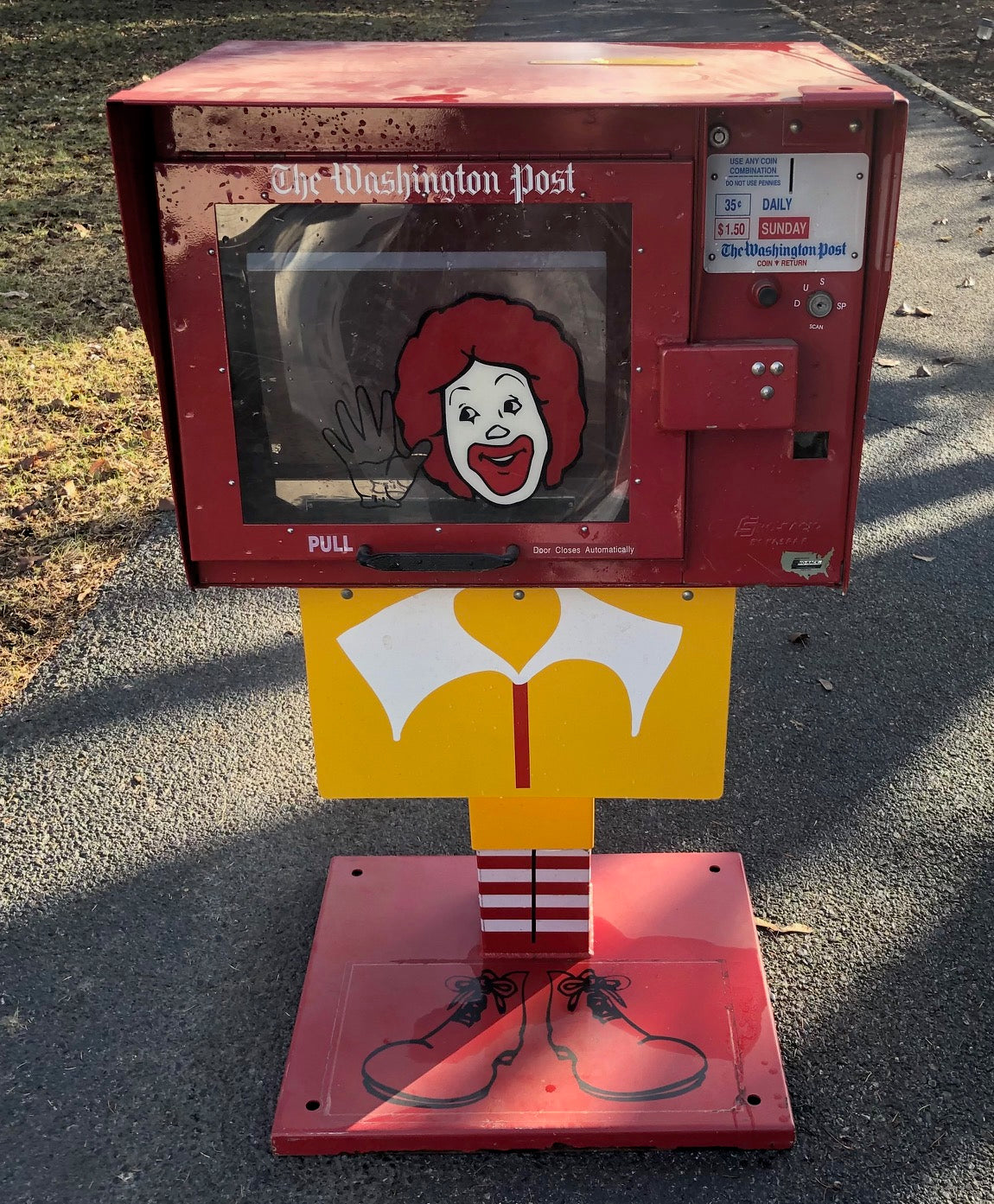 Washington Post Collection-Authentic Collector boxes-Ronald McDonald's Drive Up