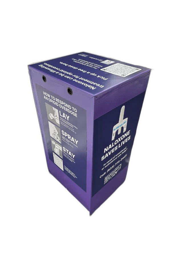 Narcan (Naloxone)  Boxes with Custom Decals (5 ) Locations