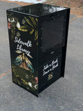 Dark Forest Moth Sidewalk Library
