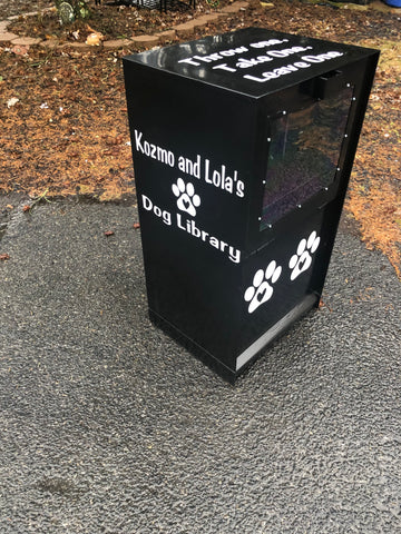Pet Memorial Newspaper Box-Double Storage