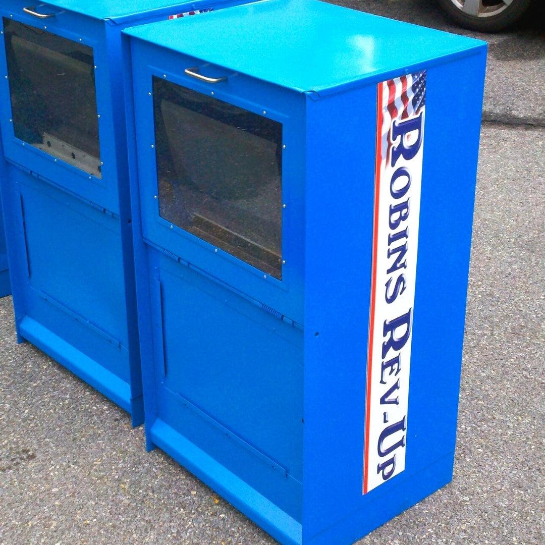 Library-newspaper Box-waterproof-double Storage-graphics Included 