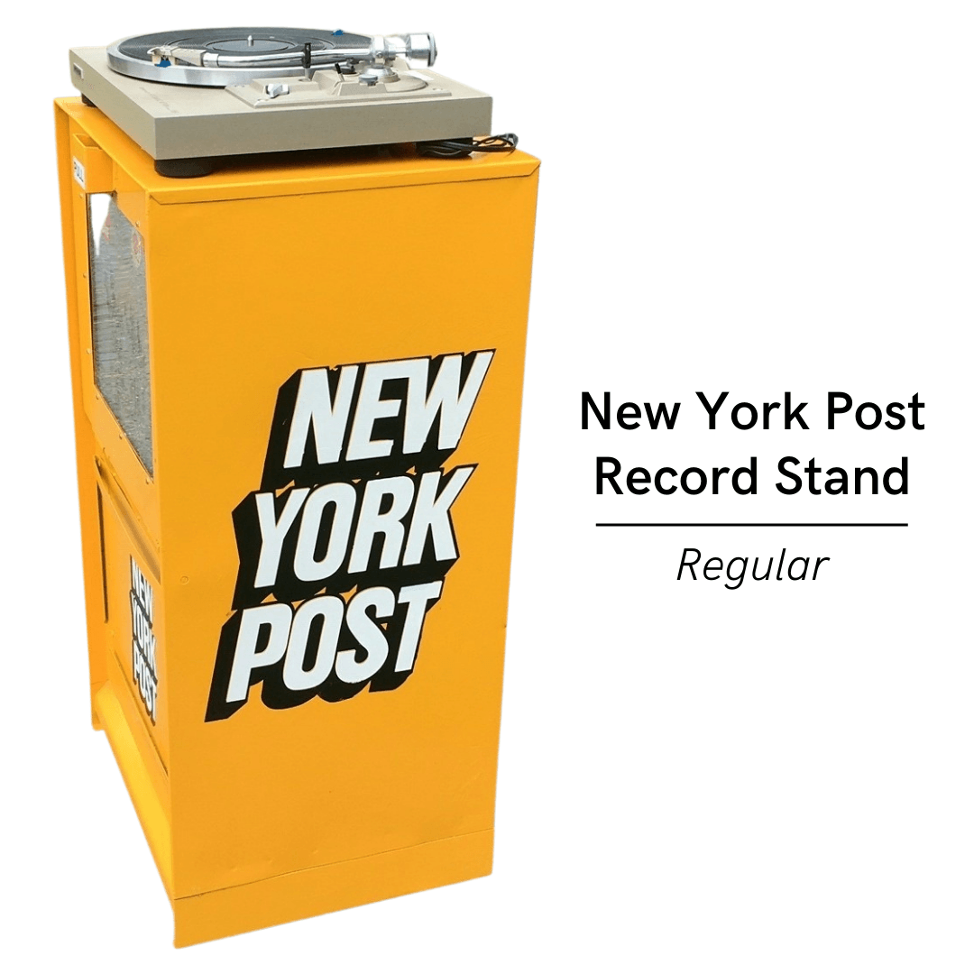 New York Post Vinyl Record Stand - Impact Racks