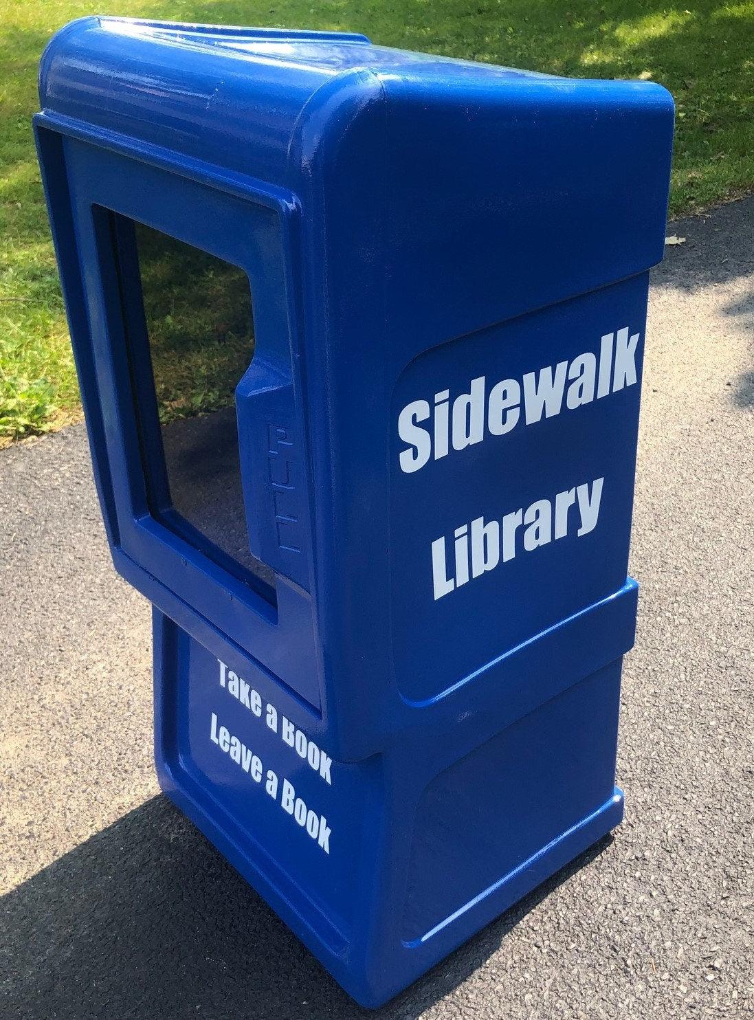 Plastic Sidewalk Library - Impact Racks