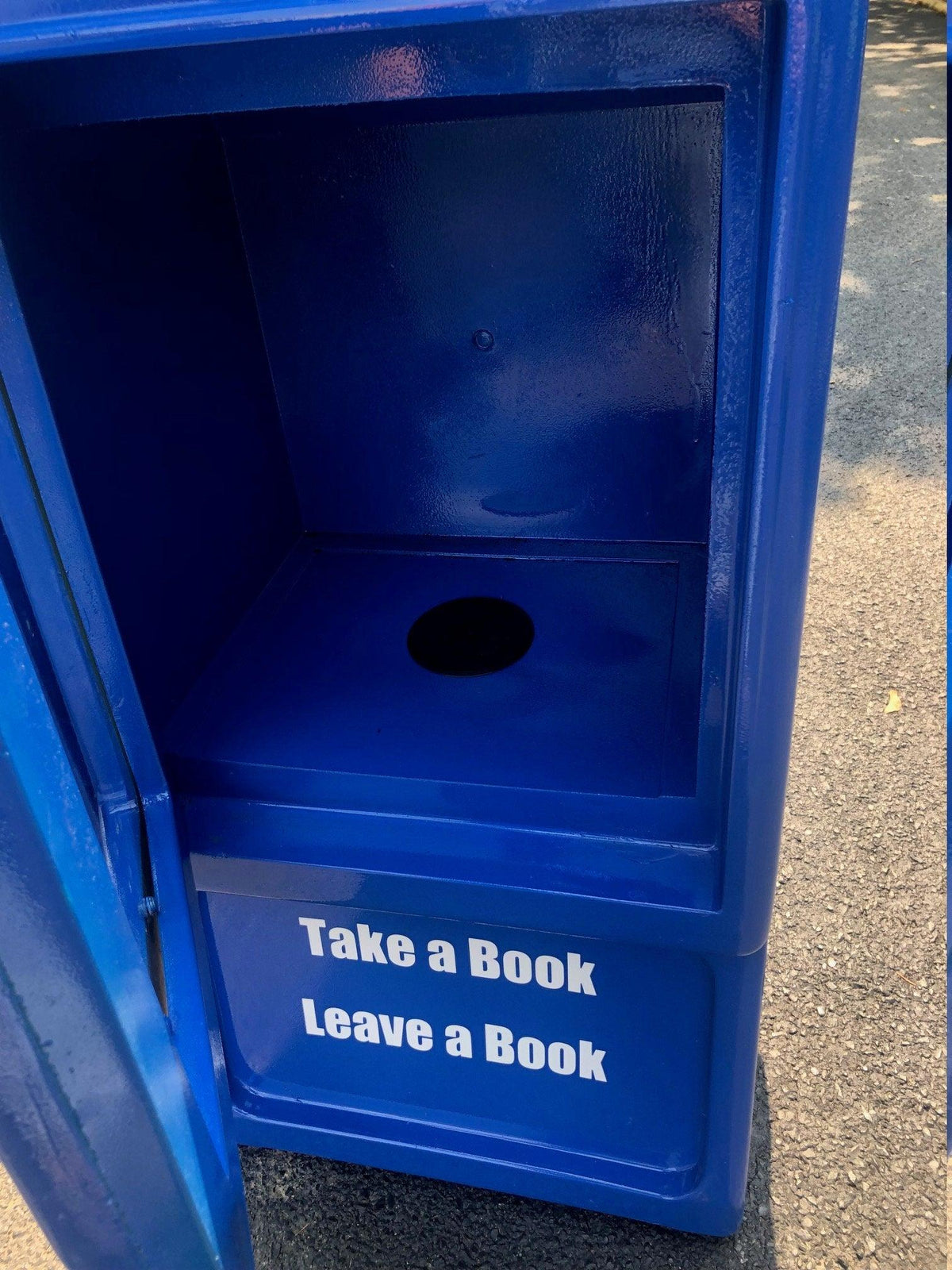 Plastic Sidewalk Library - Impact Racks