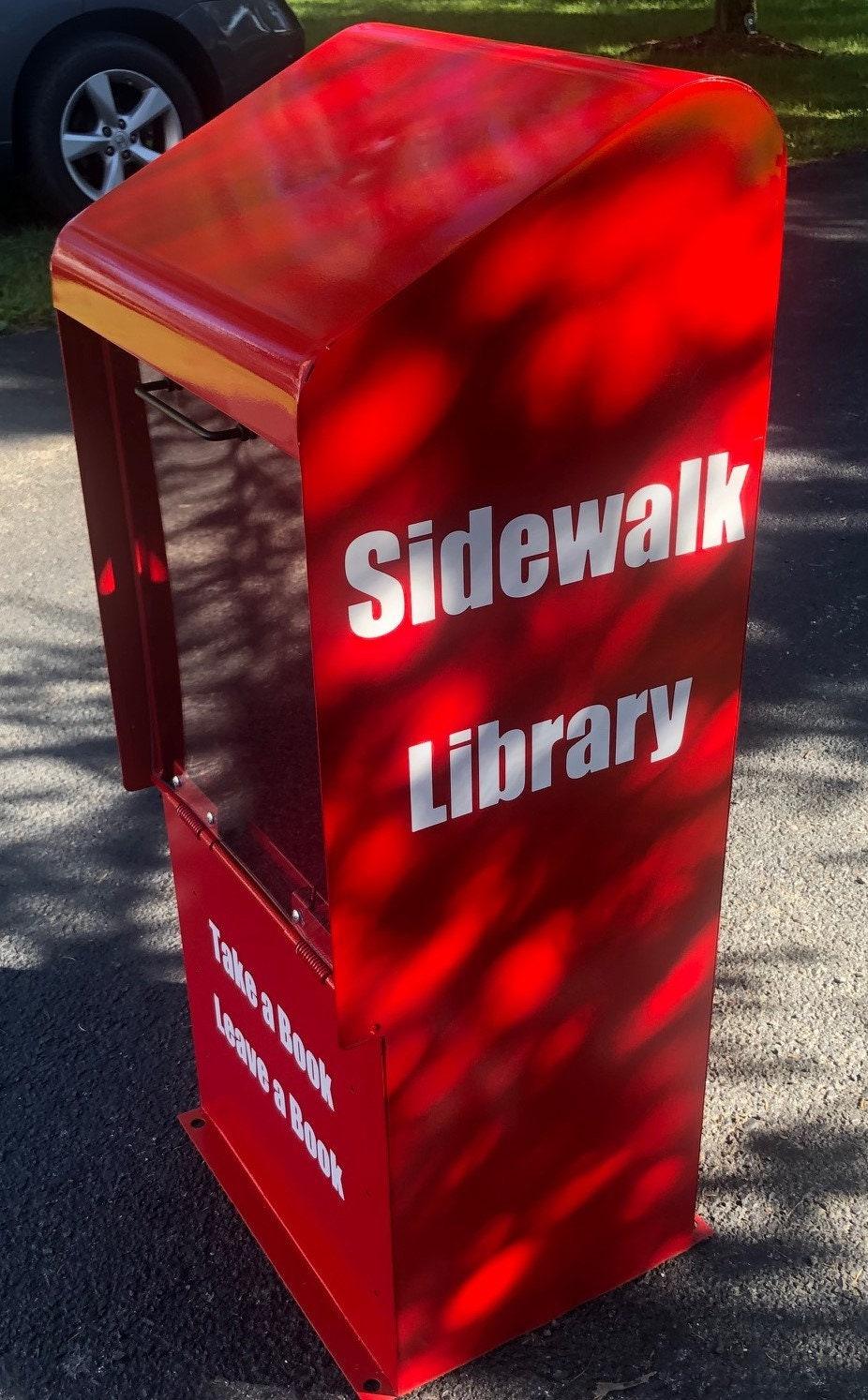 Sidewalk Library Custom Design - Impact Racks